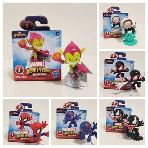 Marvel Mighty-Verse Collection Spider-Man Mini Action Figure Series 1 YOU CHOOSE - Picture 1 of 31