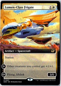 Lumen-Class Frigate (Extended Art) R Edge of Eternities 321 Near Mint - Picture 1 of 1