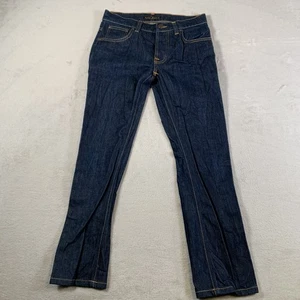 Nudie Jeans Grim Tim Jeans Herren 30x32(29x28) blau trocken offen marine Stretch Bio - Bild 1 von 15