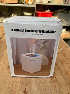 Agua Alcalina 3L Colorido Doble Spray Humidificador NUEVO EN CAJA - Imagen 1 de 6