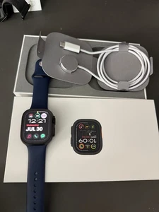 Apple Watch Ultra 2 Titane Noir 64 Go - Photo 1 sur 8