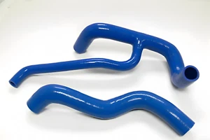 OBX Pure Silicone Radiator Hose 95-97 Chevy Cavalier 2.2L Blue - Picture 1 of 3