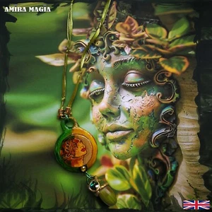 Forest Spirit Guide Amulet Talisman Good Luck Pendant Witch Jewelry Wicca Pagan - Picture 1 of 24