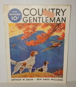 Vintage 1937 November Country Gentleman Magazine - Picture 1 of 4