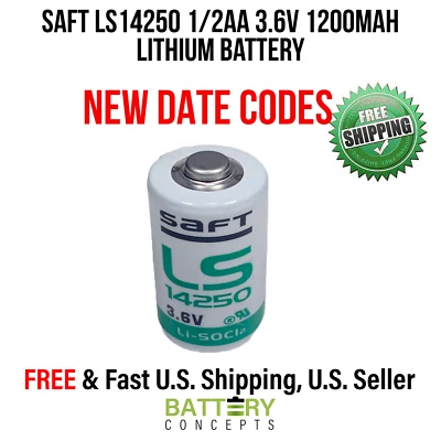 Nuevo Saft LS14250 3.6V 1200mAh Batería, DogWatch Collar Cerca Mascota Foto 1 de 4