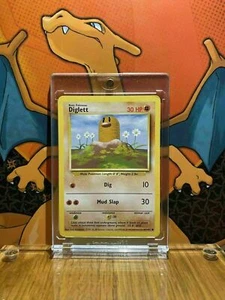 Diglett Base Set Base Set 4th Print 1999-2000 EX 47/102 Pokemon Card - Foto 1 di 2