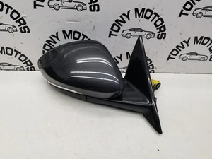 2019 JAGUAR F-TYPE R-DYNAMIC X152 RIGHT DRIVER O/S WING MIRROR IN GREY 1AU - Picture 1 of 10