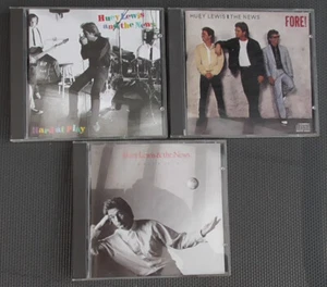 HUEY LEWIS & THE NEWS***3 CD´S***FORE***SMALL WOLRD***HARD AT PLAY - Bild 1 von 3