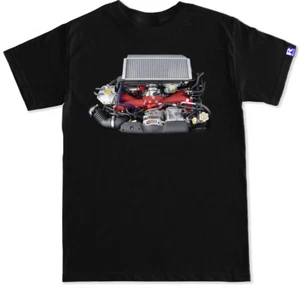 Camiseta JDM EJ207 WRX STi Turbo Motor Swap Soportes - Imagen 1 de 4