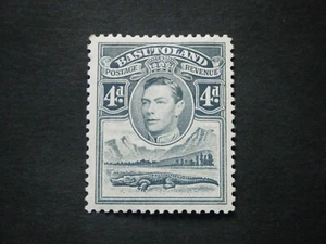 Basutoland KGVI 1938 4d grey SG23 MM - Picture 1 of 2