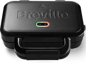 Breville Ultimate Deep Fill Toastie Maker 2 Slice Sandwich Toaster - Black - Picture 1 of 9
