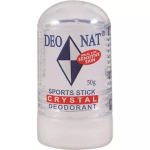 NEW Deonat Crystal Deodorant Sports Stick 50g Deo Nat - Picture 1 of 2