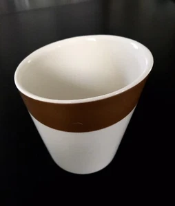 Tazo Tee Kaffee Starbucks Becher 2012 ohne Henkel • Bone China • Goldband • 8 oz - Bild 1 von 6