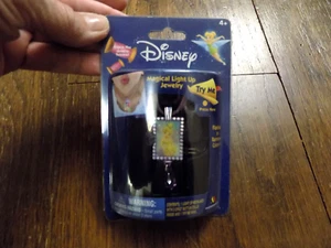 Tinkerbell Magical Light-Up Anhänger Halskette Vintage Disney Princess Schmuck Selten - Bild 1 von 4