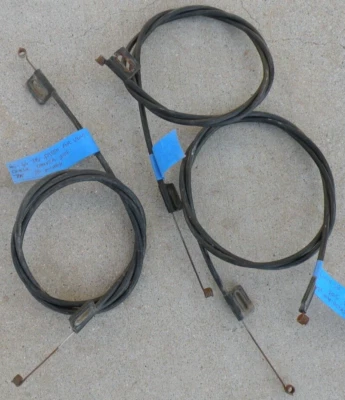 1 FORD THUNDERBIRD FRESH AIR VENT CABLE DRIVER SIDE 55 INCH 1964-1966 64-66 OEM - Image 1 of 4