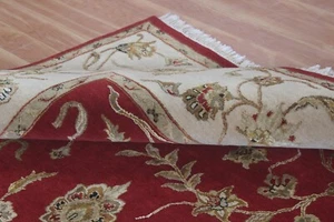 Turkish Hand Knotted Wool Silk Carpet Tribal Living Room Décor Area Rugs 8x10 ft - Picture 1 of 13