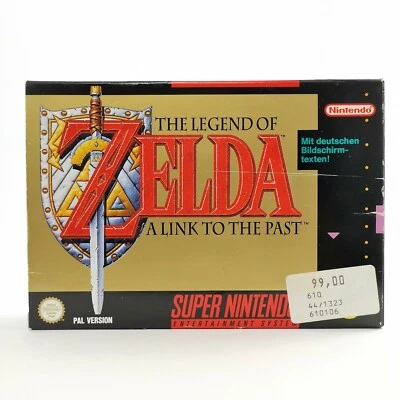 Super Nintendo Spiel : The Legend of Zelda a link to the Past - SNES OVP [2] - Bild 1 von 4