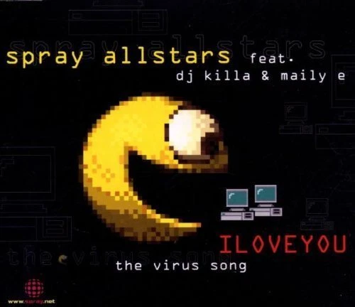 Spray Allstars I love you (the virus song, feat. DJ Killa & Maily E)  [Maxi-CD] - Bild 1 von 1