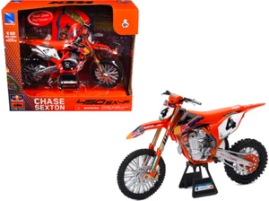 KTM 450 SX-F Motorcycle #4 Chase Sexton New Ray 1/12 Red Bull KTM Factory Racing - Picture 1 of 4