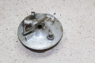 Yamaha DT100 1970 montaje de tambor de freno delantero Foto 1 de 4