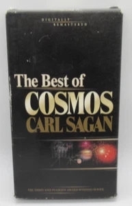 CARL SAGAN: THE BEST OF COSMOS - GREATEST MOMENTS VHS VIDEO, REMASTERED - Picture 1 of 2