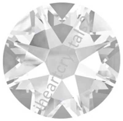 Cristal CLARO 20ss 5mm 1440 piezas Fábrica IHC Estrás Plano Austriaco 2088 Foto 1 de 4