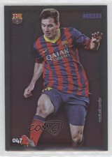 2014-15 Mundicromo Las Fichas Quiz de la Liga 2015 Silver Foil Lionel Messi #047