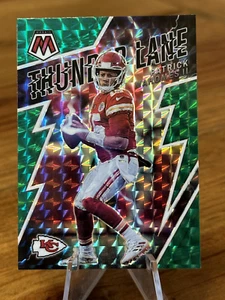 Patrick Mahomes 2022 Mosaic Thunder Lane Green Mosaic Prizm #TL-20 Chiefs - Imagen 1 de 2