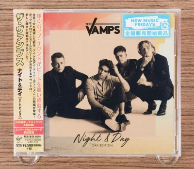 Компакт-диск The Vamps - Night & Day (Day Edition) (Япония 2018) UICR-1142 - Изображение 1 из 2