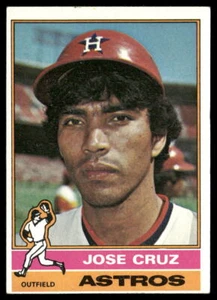 Tarjeta de béisbol José Cruz 1976 Topps #321 Astros de Houston - Imagen 1 de 2