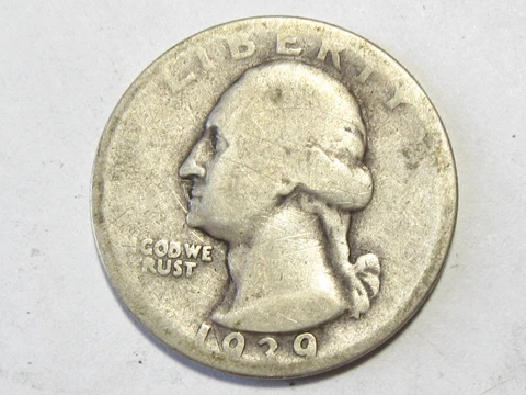 1939-S Washington Quarter - #10555-46 Cover