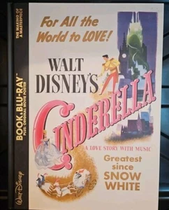 Walt Disney's "Cinderella" Making Book & Blu Ray, with Poster  (Hardback, 2021) - Picture 1 of 6