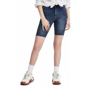 BDG Urban Outfitters Womens Pine Hight Waist Skinny Cut Off Denim Shorts Size 27 - Picture 1 of 3