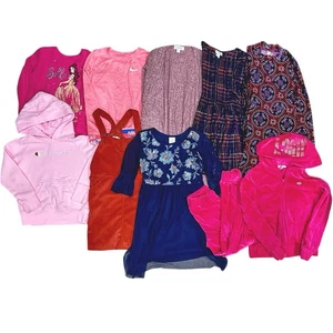 10 Pc Girls Size 6 6X Clothing LOT Dress Fall Name Brand Juicy Couture Nike - Picture 1 of 9