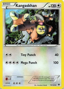 Kangaskhan 75/124 XY - Fates Collide  - LP - Picture 1 of 2