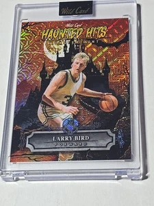 2025 Wild Card Larry Bird Haunted Hits Castle 2/3 Mojo Foil Board  - Picture 1 of 4