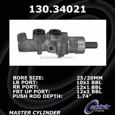 Cilindro mestre de freio central para BMW 540i 750iL 525i 530i 740i - Imagem 1 de 3