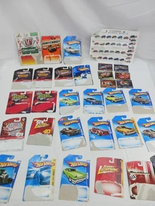 Lot Of 68 Card Backs For Hot Wheels, Matchbox, M2 Machines Poster, 7 Cards...... - Picture 1 of 23