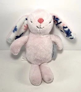 Cupcakes And Cashmere Pink Bunny Rabbit Plush Floral Print Ears 10” - Picture 1 of 6