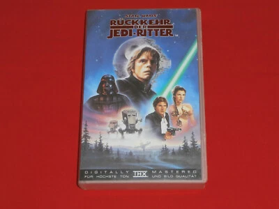 Star Wars,Krieg der Sterne, Jedi Ritter, Han Solo Vader, THX Mastered Sci Fi VHS - Bild 1 von 4