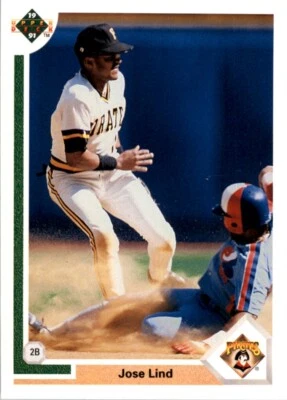 1991 Upper Deck MLB Jose Lind #258 - Image 1 of 2