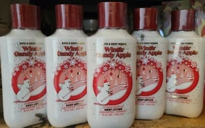 5 BATH & BODY WORKS WINTER CANDY APPLE BODY LOTION 8oz each 2021 Edition - Picture 1 of 2