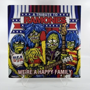 We're A Happy Family - A Tribute To Ramones Vinyl Neon Green Color Variant - Foto 1 di 6