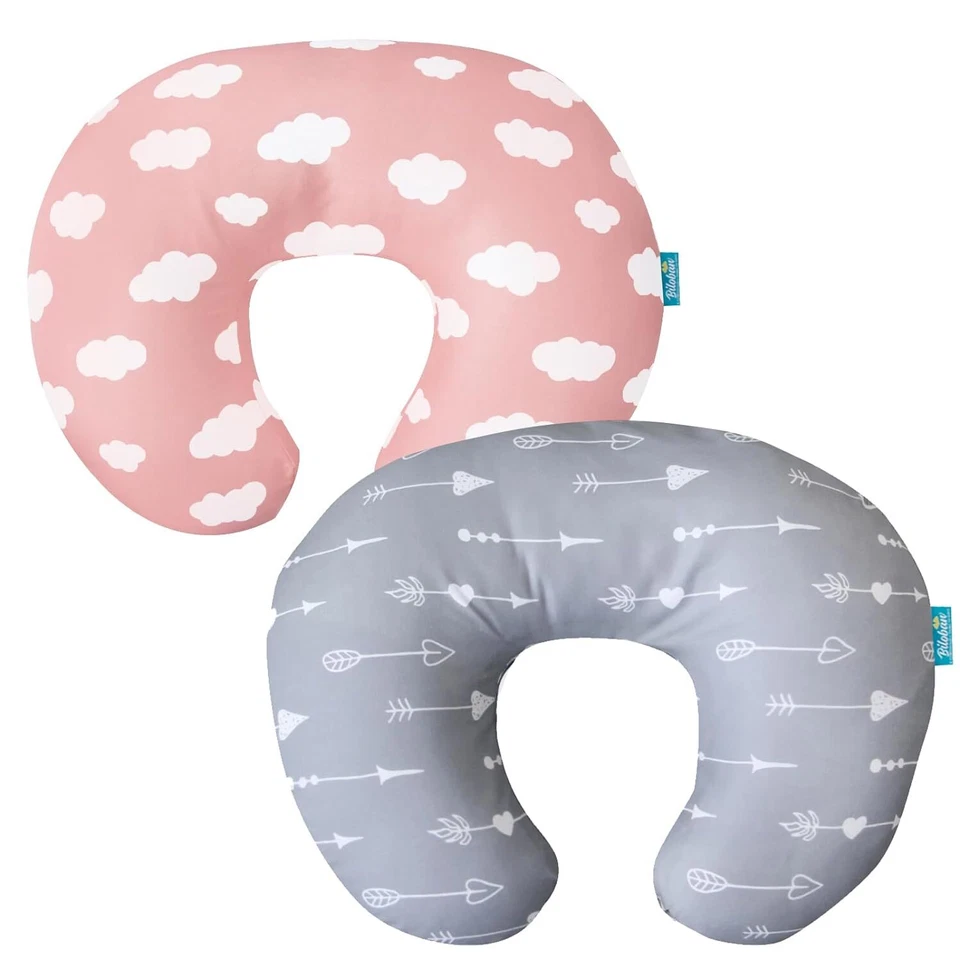 Funda de almohada de lactancia para almohada Boppy segura con cremallera paquete de 2 Foto 1 de 4