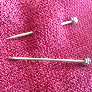 Pin de palo ornamental de latón de 2" - Vikingo SCA celta medieval renacimiento romano - Imagen 1 de 7