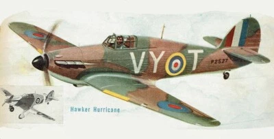 Model Airplane Plans (UC): Hawker Hurricane - 1/16 Scale 30" .14-.33 (Musciano) - Image 1 of 4