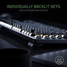RAZER Blackwidow Lite Gaming Keyboard Orange Switches - (USA Layout - QWERTY)