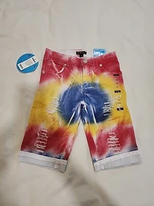 Bermudas Kroix 10 Tie Dye para niñas nuevas con etiquetas  - Imagen 1 de 6