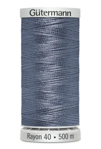 Gutermann Rayon 40 #1291 WINTER SKY, 500m Machine Embroidery Thread - Picture 1 of 2