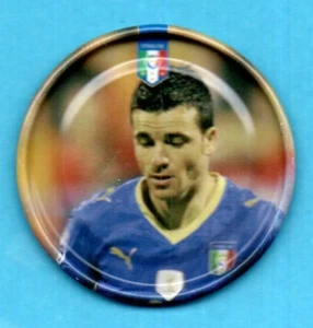 AZZURRI 2010-DI NATALE 13 ATTACCANTE-DISCHETTI NAZIONALE ITALIANA-CARREFOUR - Picture 1 of 2
